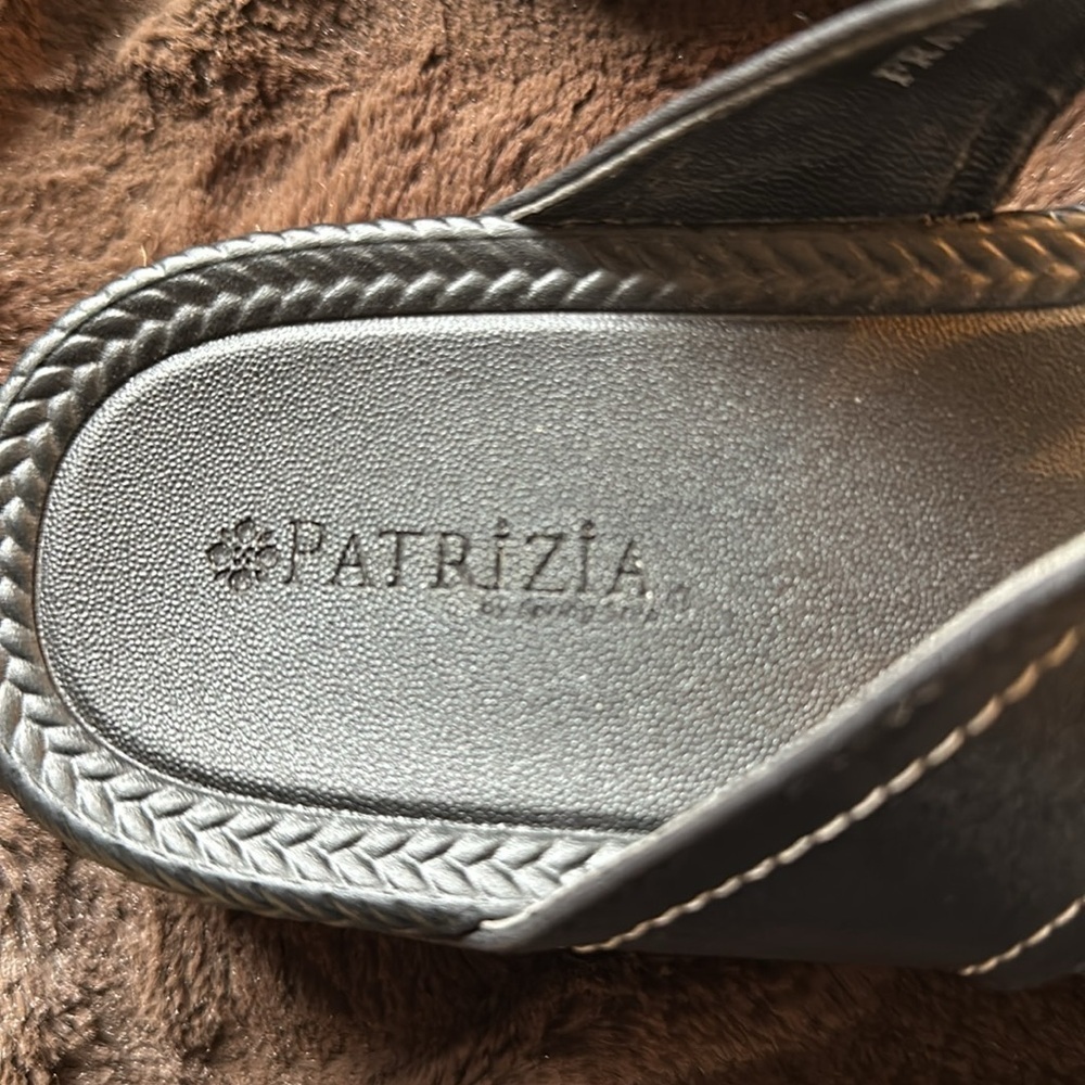 PATRIZIA by Spring Step Fran Black Sandal Sz 8.5 (EU39) - Picture 6 of 13